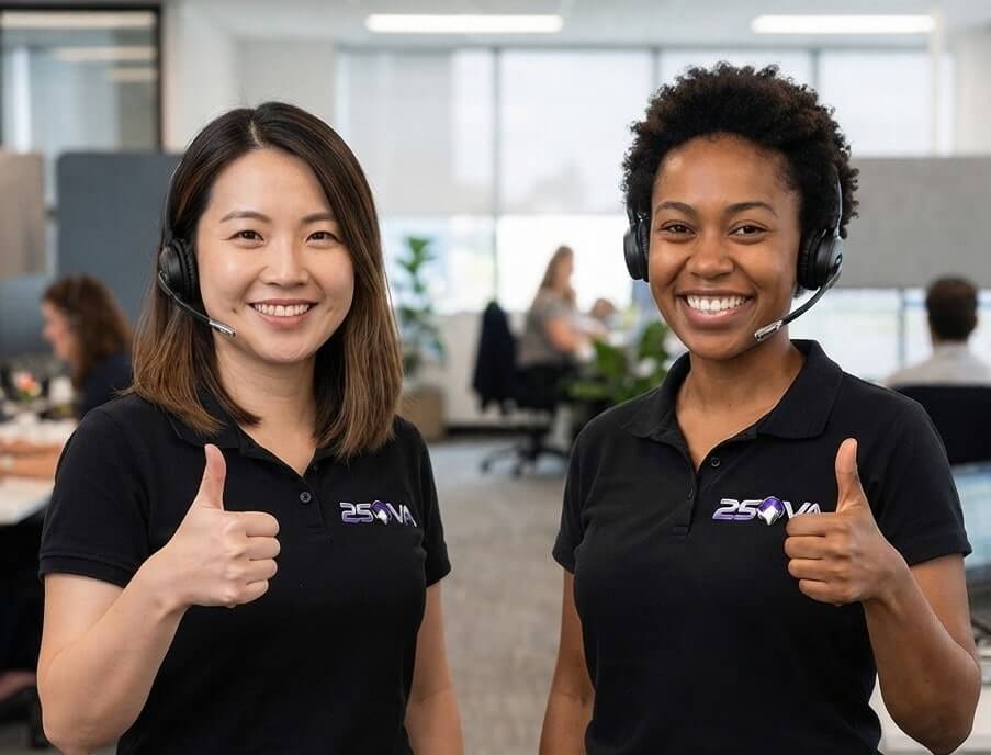 250va management team thumbs up